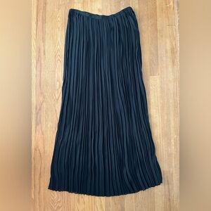 Vince Black Pleated Skirt OR Dress